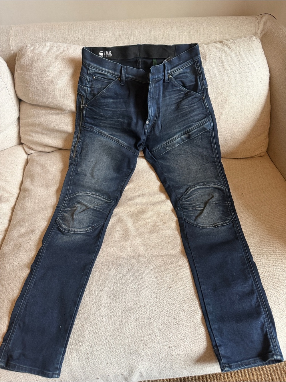 G-Star Slim Fit Men's Jeans in Faded Indigo